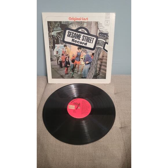 Vintage 1970 The Sesame Street Record LP Original Cast Columbia CR 21530... - Picture 1 of 2